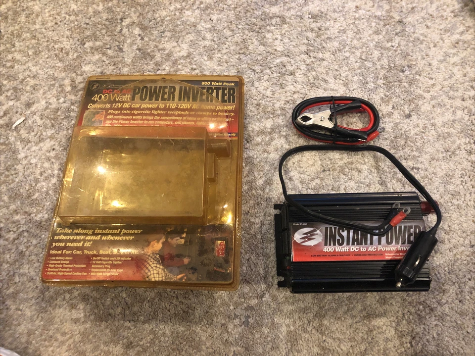 Schumacher Pi-400 Instant Power Dc To Ac Power Inverter - 400 Watts - Image 1 of 4