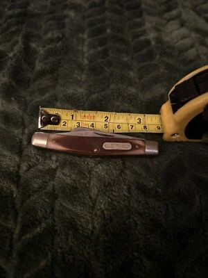 老式Old Timer 3.5英寸Schrade 940T棕色3刀片  — 第 1/4 张图片