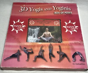Rays Odyssey 16 Statuettes 3D Yogis And Yoginis Box Of Poses - Picture 1 of 5