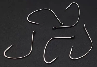 WIDE Gap Kahle Fluke Bass Hooks/flounder hooks/baitfish hooks/mackerel hooks - Image 1 of 4