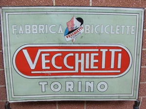 FABRIKSCHILD FAHRRÄDER ALT TURIN OLD SIGN HEROICA - Bild 1 von 8