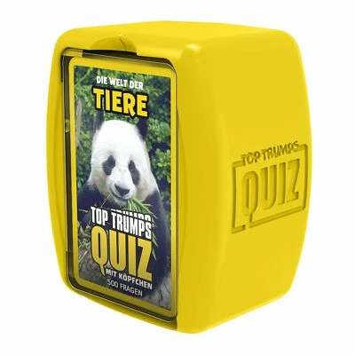 Top Trumps Quiz World Of Animals Game Trivia Game Question Game Party Game - Image 1 of 4