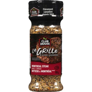 Club House La Grille Montreal Steak Spice, 188g/6.6oz., {Imported from Canada} - Picture 1 of 6