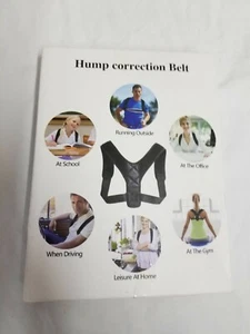 Back Hump Correction Belt Breathable Anti Hump Clavicle Men Women - Picture 1 of 6