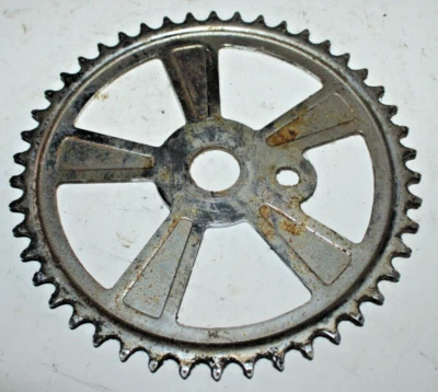 Plato de bicicleta Ashtabula de colección 46T plateado Road Cruiser híbrido envío rápido a EE. UU. Foto 1 de 4