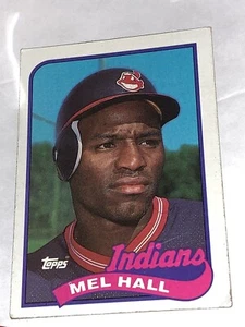 1989 Topps #173 Mel Hall Baseball Card - Picture 1 of 2