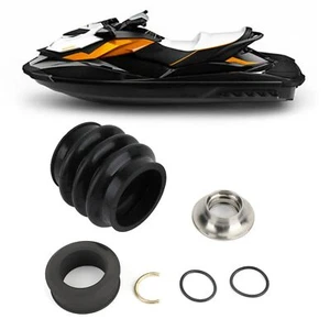 4-Tec Carbon Ring Seal Drive Line Rebuild Kit & Boot for Sea Doo RXP RXPX RXTX. - Picture 1 of 12