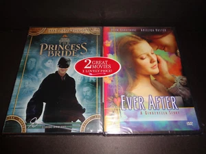 THE PRINCESS BRIDE DREAD PIRATE EDITION / EVER AFTER A CINDERELLA STORY--2 DVDs - Picture 1 of 9