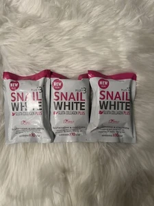 3X Caracol Whit Gluta Collagen Plus +3 Jabón Blanco X10 || 💯 Tailandia - Imagen 1 de 3