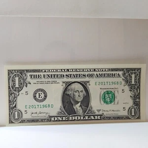 $1 Birthday Note Series 2017A Dollar Bill 2017 - 1968 Trailing 1968 - Picture 1 of 1
