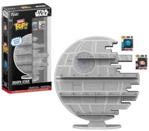 Funko Bitty Pop! Star Wars Display - Death Star with 2 Exclusives Bitty Pop! - Imagen 1 de 7