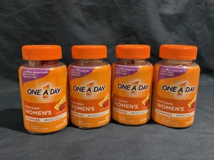 4X One A Day Women's VitaCraves Gummies, Multivitamins 80 Ct (320 Total)06/2024 - Picture 1 of 2