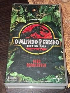 VHS 1998 Jurassic Park Lost World O Mundo Perdido Portugal Edition Exc - Picture 1 of 5