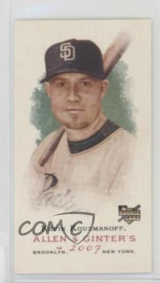 2007 Topps Allen & Ginter's Mini Allen & Ginter Back Kevin Kouzmanoff #36 - Image 1 of 2