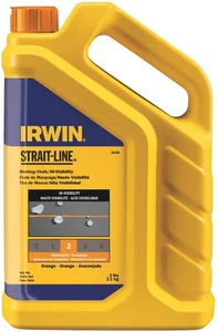 Tools STRAIT-LINE Standard Marking Chalk, 5-Pound, Fluorescent Orange (65105) - Picture 1 of 12