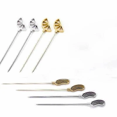 Selecciones de cócteles de metal reutilizables Be Our Guest Foto 1 de 3