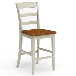 Monarch Counter Stool, Off-White - Picture 1 of 9