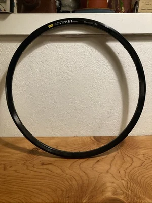 Llanta de freno de disco negra NOS Mavic EN 521 32H Foto 1 de 4