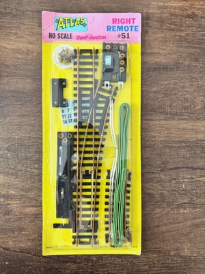 Atlas #51 HO Scale Right Remote-Snap Switch - Image 1 of 2