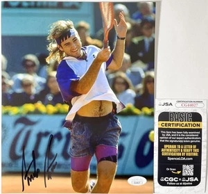 Andre Agassi Signed French Open 8x10 Photo Authentic Autograph Tennis JSA COA - Picture 1 of 1