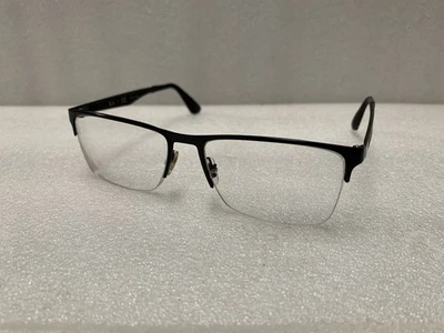 Ray Ban RB 6335 2503 Eyeglasses Frames Only 56-17-145 Half Rim Black - image 1 of 4