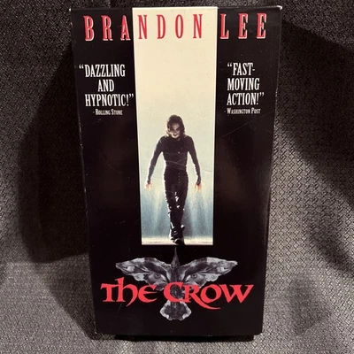 The CROW - VHS - 1993 C/FP 11669 - Rare EP Mode - Brandon Lee Cult Classic * EX - Image 1 of 4