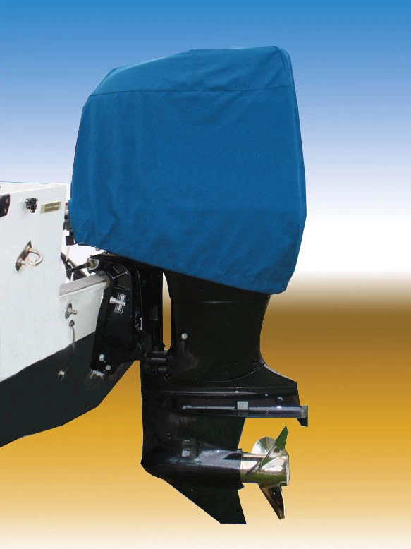 SBU 600 DENIER Outboard Boat Engine Motor Cover from 50 HP to 115 HP 4 Stroke BLUE