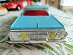 VINTAGE TOY CAR IMPALA FRICTION ZIL CHAIKA COPY OF CHEVROLET CLASSIC USSR CCCP - Picture 1 of 12
