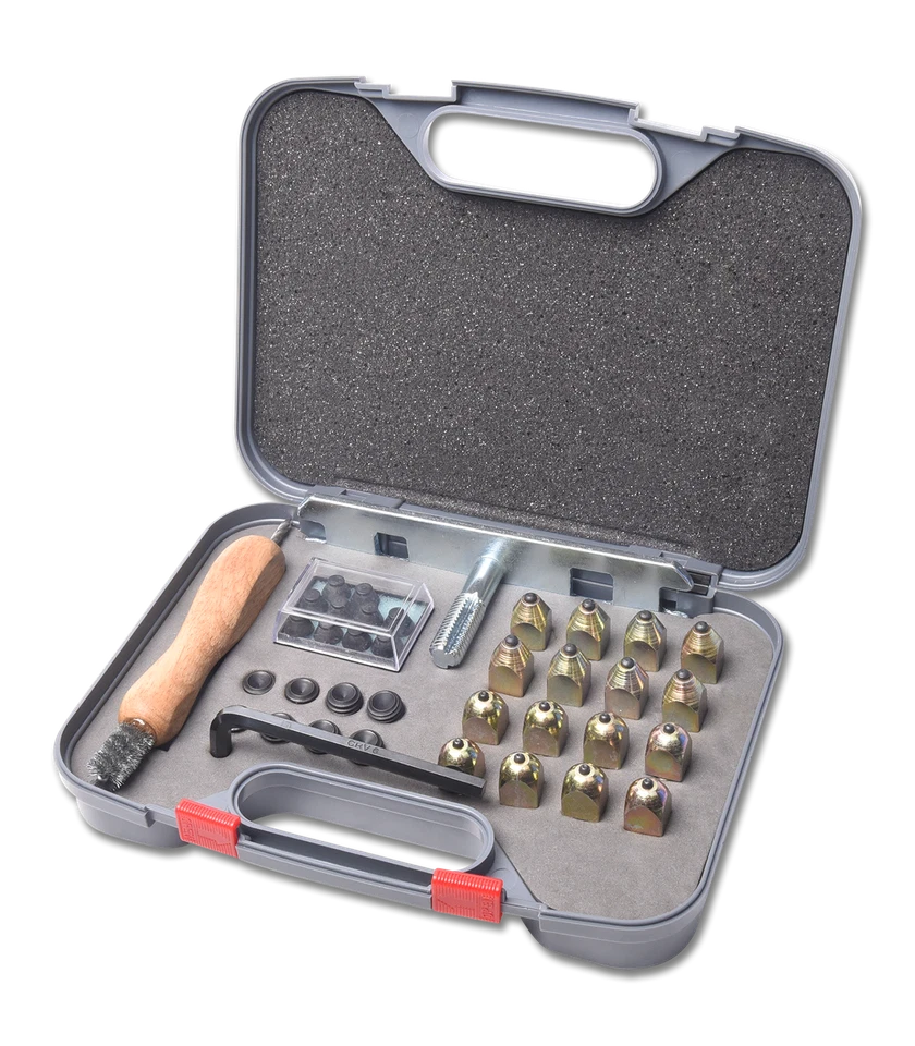 Juego completo de maletas con tacos accesorios rosca M 12 o M10 NUEVO Waldhausen