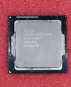 INTEL CORE i5-4670K SOCKET 1150 CPU ~ 3.4 GHZ QUAD CORE - Picture 1 of 1