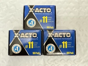 300 #11 Blades for x-acto Knife Replacement Light Duty Hobby Arts&Craft x621 - Picture 1 of 4