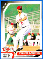 2018 Grandstand #23 Minor League BB Turner Larkins (Lansing Lug Nuts) ... S00330