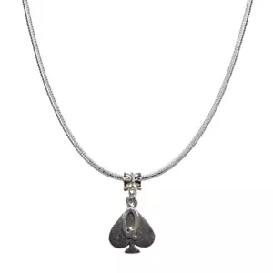 Hotwife Queen Of Spades QOS Cuckold Euro Necklace Lifestyle Jewellery Style 3 - Picture 1 of 2