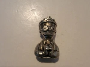 The Simpsons Pewter Mini Figure Replacement Game Piece Waylon Smithers Vintage - Picture 1 of 3