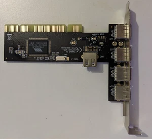 PCI USB Extension Card 5 Slot PCL-5PTPCII 401723 - Untested - Picture 1 of 4
