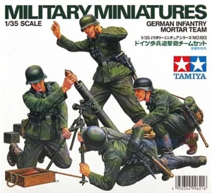 Tamiya TA-35193 1/35 German Infantry Mortar Crew - Picture 1 of 1