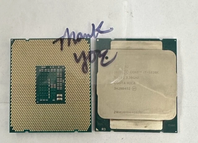 Intel Core i7-5820K 3.3GHz Six Core Processor - Image 1 of 1