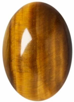 Natural Fine Gold Bronze Tiger's Eye - Oval Cabochon - South Africa - AAA Grade - Image 1 of 2