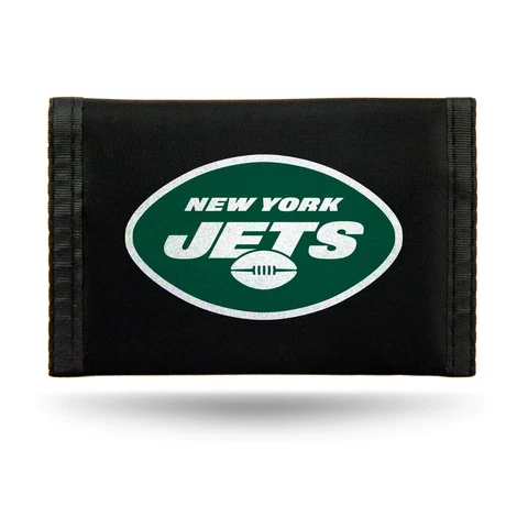 NFL NEW YORK JETS WALLET NYLON TRIFOLD NEW Cover