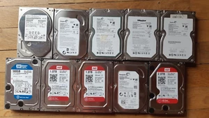 Lot De 10 Disques dur 1 To... 3.5 pouce , Sata Tous Testés Et Ok - Photo 1/5