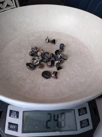 24.8 GRAMS OF USED DENTAL SCRAP Cover