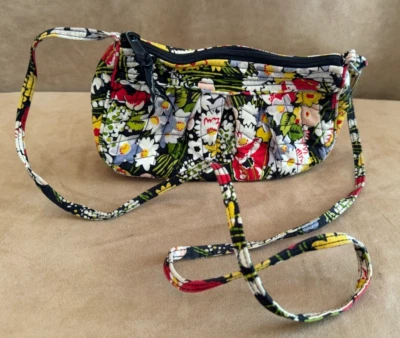 Vera Bradley Poppy Fields Bolso Monedero Retirado Bolso de Mano Bolso de Hombro Aldeano Foto 1 de 4