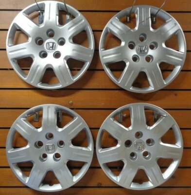 NEW Set (4) 16" Replacement Hubcaps 2006 2007 2008 2009 2011 Honda Civic 55069 - Image 1 of 2