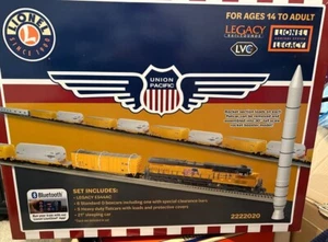 LIONEL LEGACY UNION PACIFIC ROCKET BOOSTER  SET 2222020! O SCALE SPACE ES44AC - Picture 1 of 2