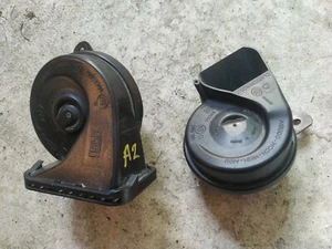 06-09 MERCEDES OEM W251 R350 SET HIGH LOW ALARM SIREN HORN HORNS LEFT AND RIGHT - Picture 1 of 6