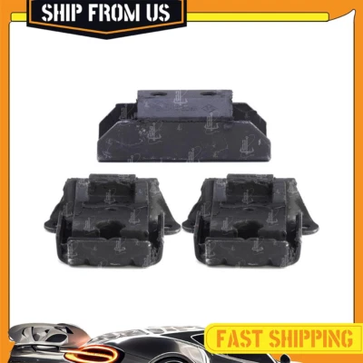 3PCS Motor and Trans Mount Kit For Chevrolet C10 Pickup 1969-1972 - Image 1 of 4