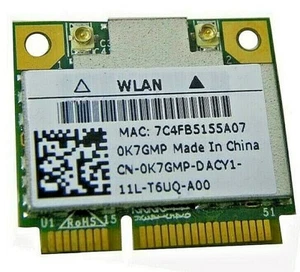 Dell Inspiron Mini 1018 K7GMP 802.11n HalfHeight Original WIFI Wireless Card 140 - Picture 1 of 1