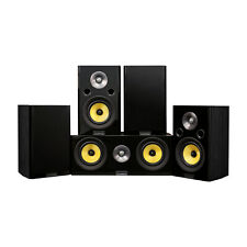 Fluance Signature Compact Surround Sound Home Theater 5.0 System - Black