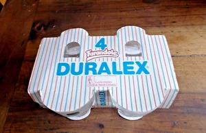 4 VERRES DURALEX Farandole NEUFS emballés avec étiquettes, TBE - Imagen 1 de 5