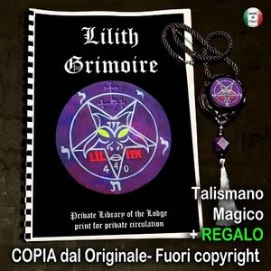 libri rari antichi mitologia lilith grimorio magia nera stregoneria occultismo - Afbeelding 1 van 24